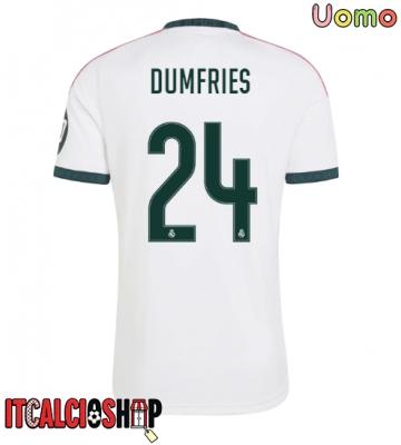 Real Madrid Denzel Dumfries #24 Prima Maglia 2026-27 Manica Corta